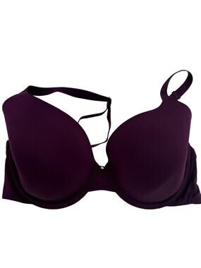 Victoria's Secret T-Shirt Lightly Lined Full Coverage Purple Bra Size 34D